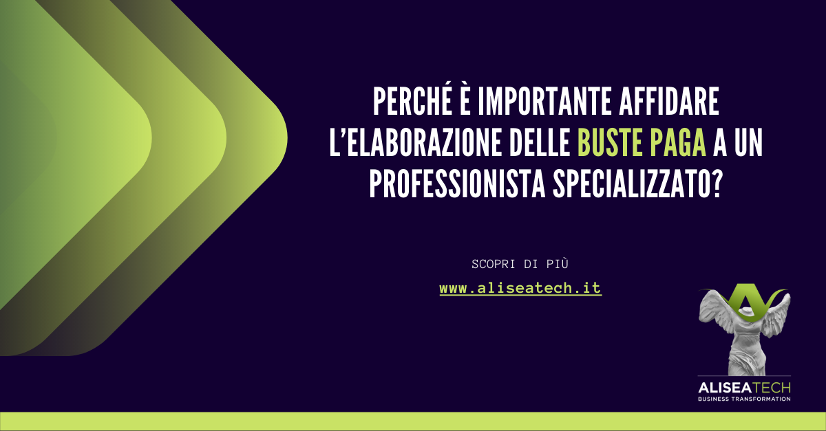 Aliseatech elaborazione buste paga servizio